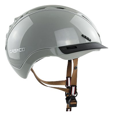CASCO SPEEDmask Carbonic Visier f Rennrad-/Fahrradhelme grau/silber/klar/orange 